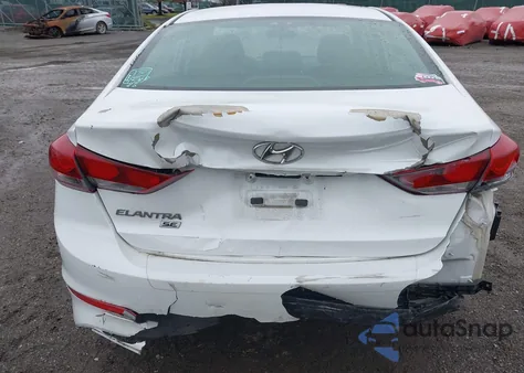 2018 Hyundai Elantra Se from USA, damaged, VIN 5NPD74LF0JH341097